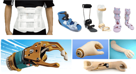 義肢・義手・装具の写真